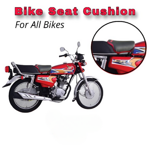 Best Bike Seat Cushion for Back Pain Red Black Waterproof Universal Relaxer Bike Seat Cushion and Motorcycle Seat Cover for all bikes Red Black