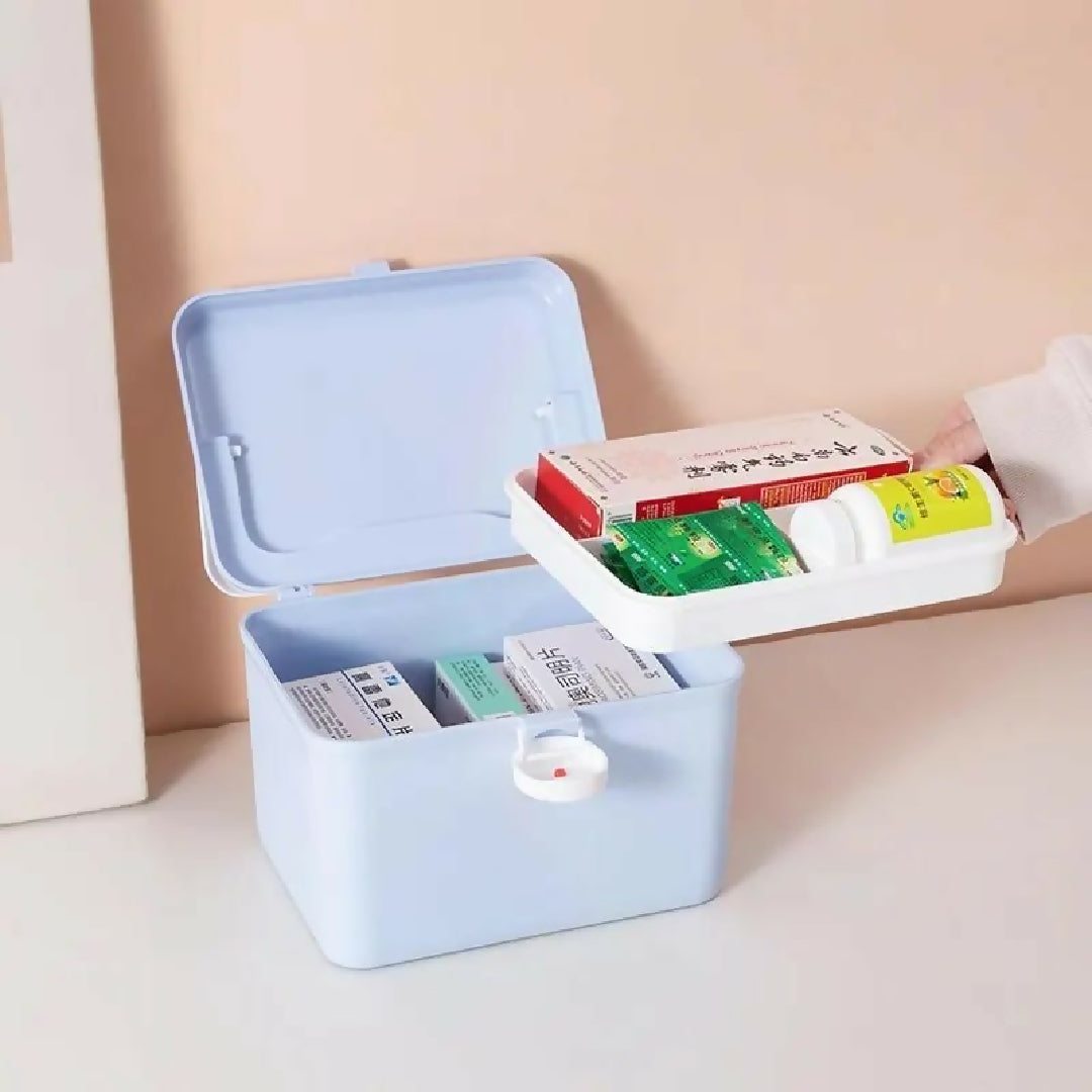 Medicine Box Family Household Large Capacity Multi Layer Drug Medicine Storage Box