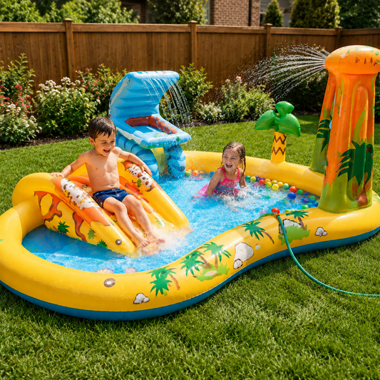 INTEX Dinosaur Play Center Swim Pool 8X6X4 1 Piece