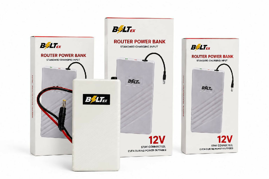 12V Router Power Bank Power Supply for Wi-Fi Routers Modems and Electronic Devices