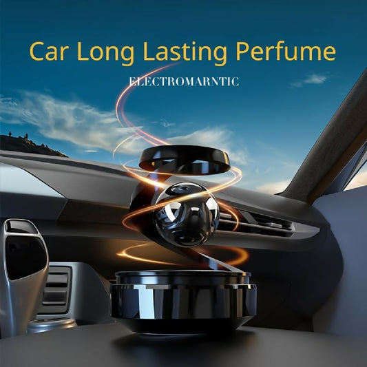 Star Solar Powered Levitating Ball Air Freshener for Car Dashboard Aesthetic Car Decor Best Quality Random Color