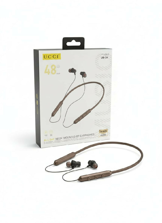 UN 04 All Day Long Battery Neck-Mounted Wireless Bluetooth Neckband