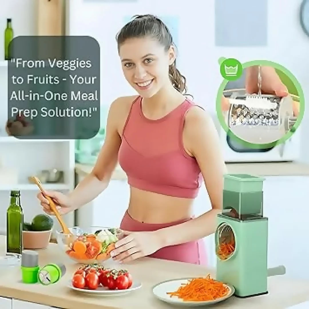 Vegetable Square Rotatory Chopper manual