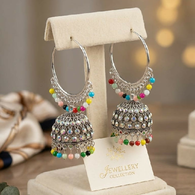 Indian Bali Jhumka Earrings