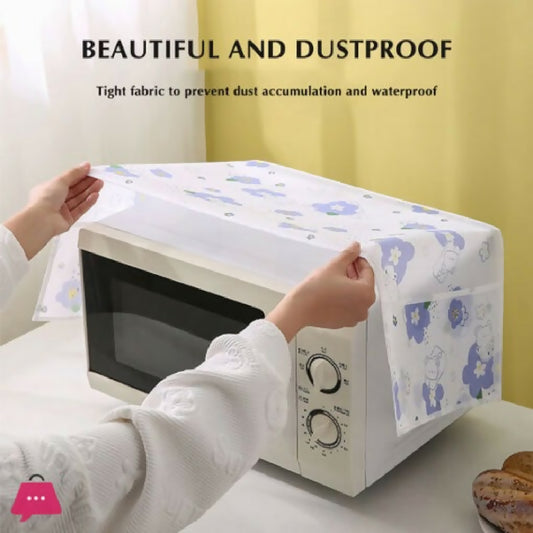 Microwave Oven Dust Proof Cover - Waterproof and Oil-proof - Random Design - Made in China