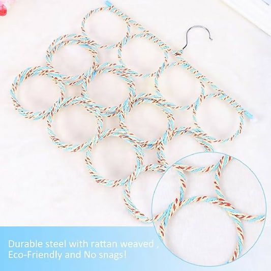 28 Holes Scarf Hanger - Tie Hanger - Belt Hanger