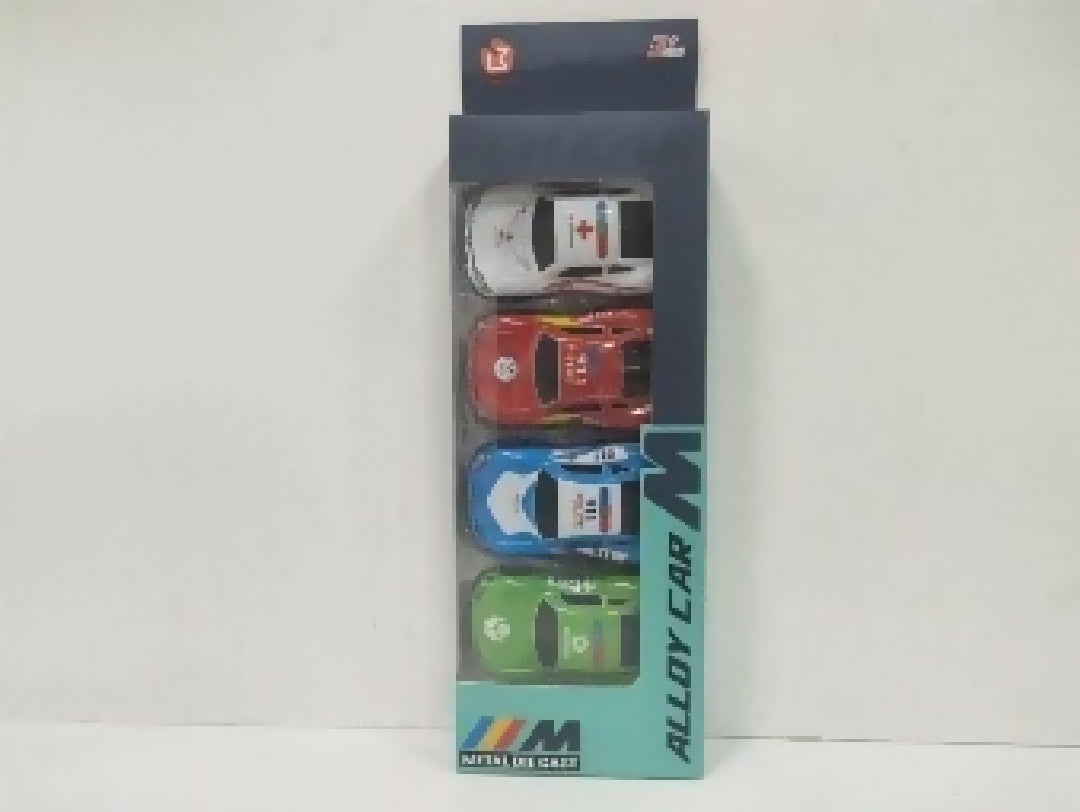 Alloy set of 4 cars 1 Piece