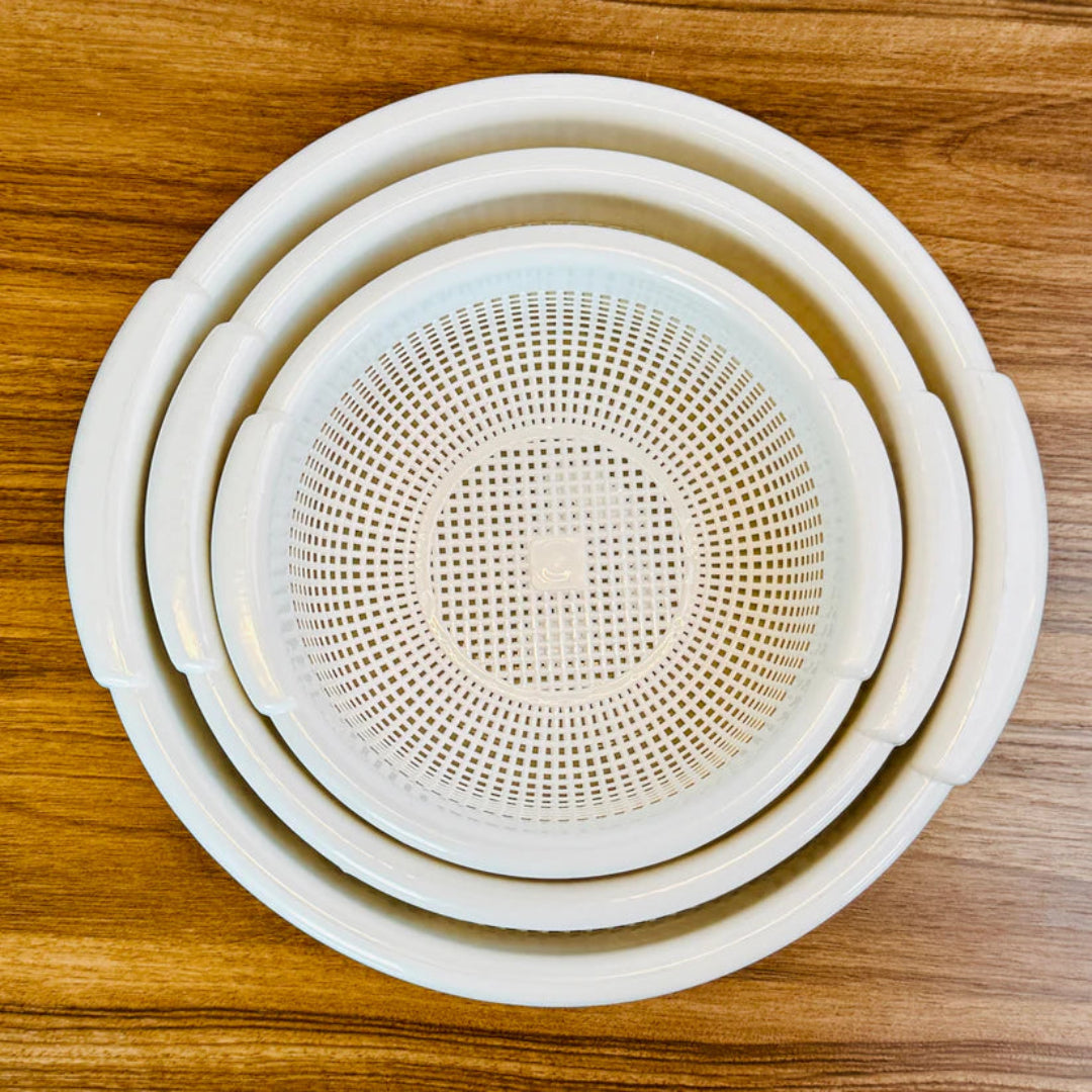 Hiva Basin and Colander Basket Set 8PCS 162 DM0162
