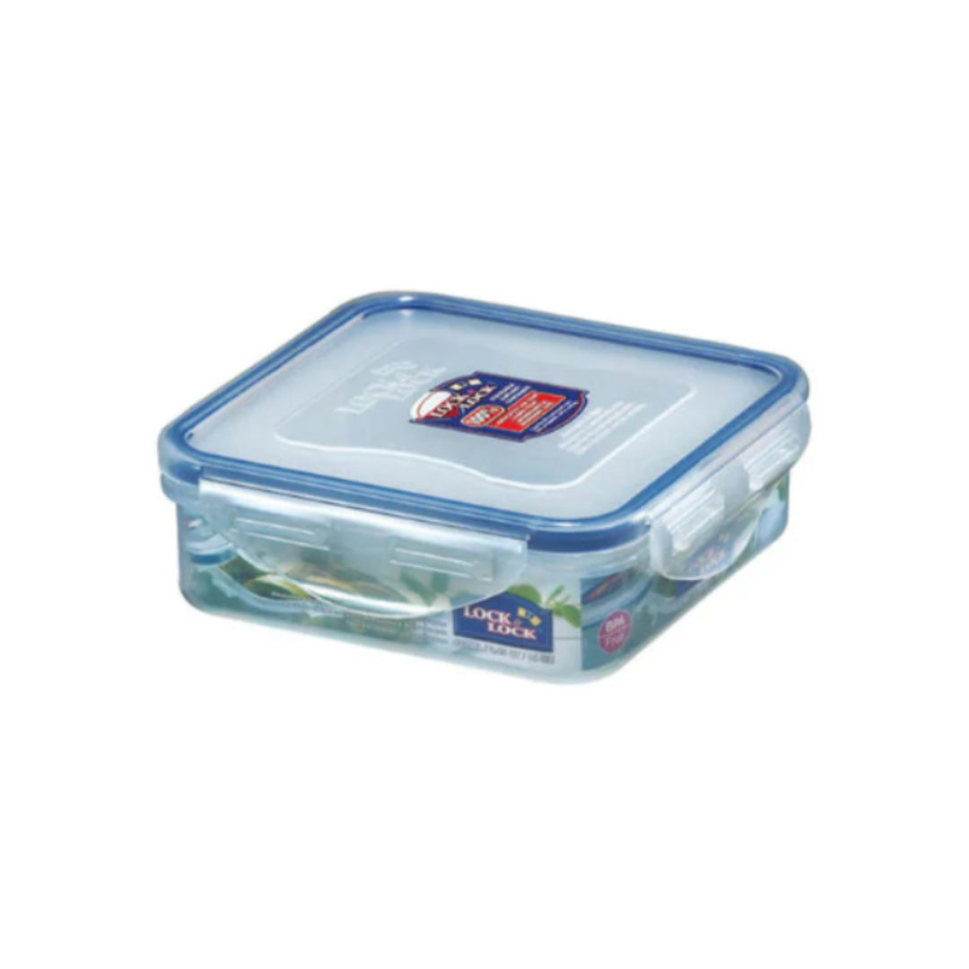 SQUARE SHORT FOOD CONTAINER 420ML LHPL850