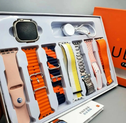Ultra Smart Watch And Pro 2 Wireless Earbuds without box Combo Deal