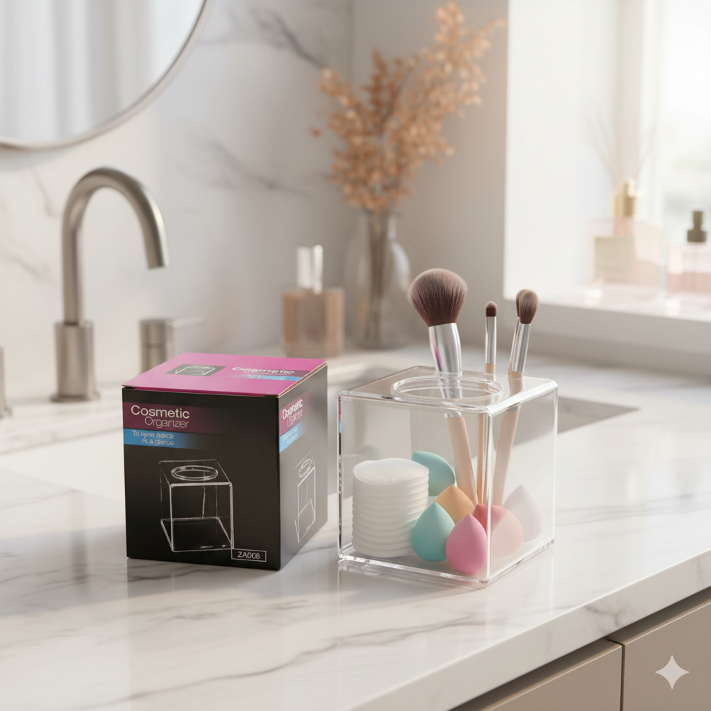 Acrylic Cosmetic Organizer Makeup Storage Box
