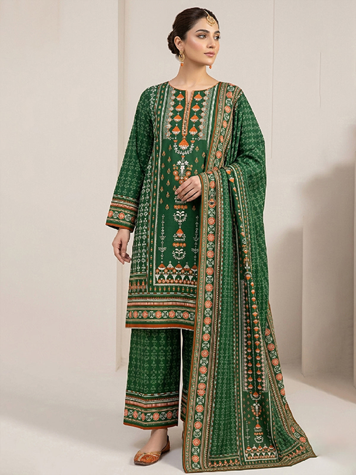 3Pcs Unstitched Marhaba Vol 01 Design 06