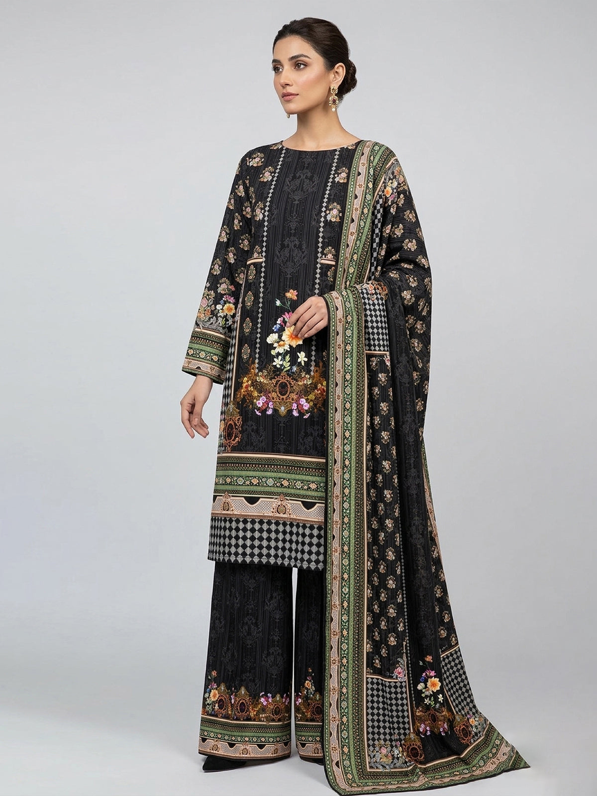 3Pcs Unstitched Marhaba Vol 03 Design 04