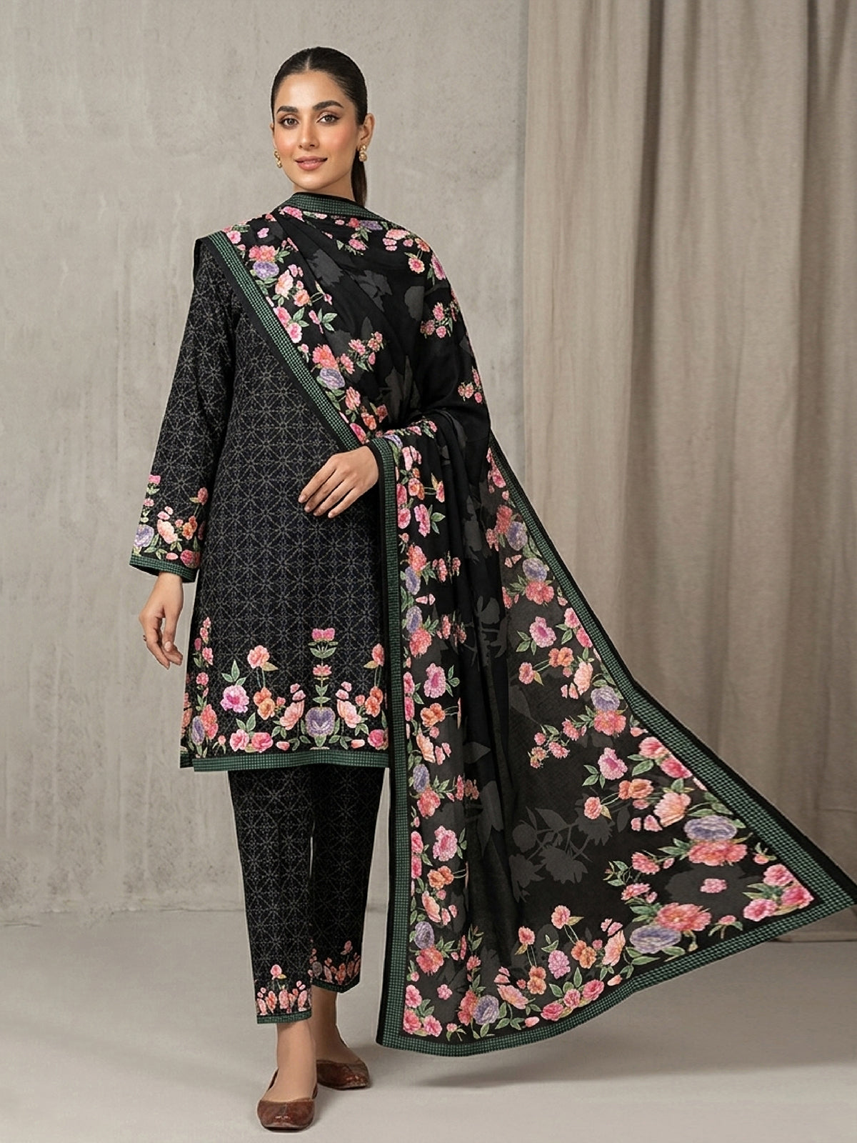 3Pcs Unstitched Marhaba Vol 04 Design 02