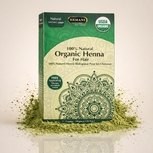 Organic Henna for Hair 100g - Natural