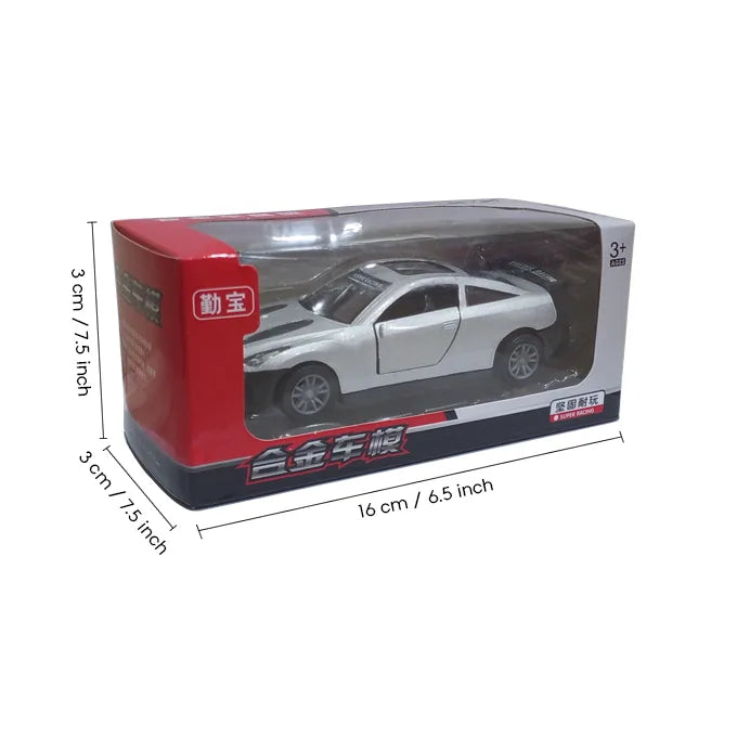 DEI-CAST Car Metal Silver