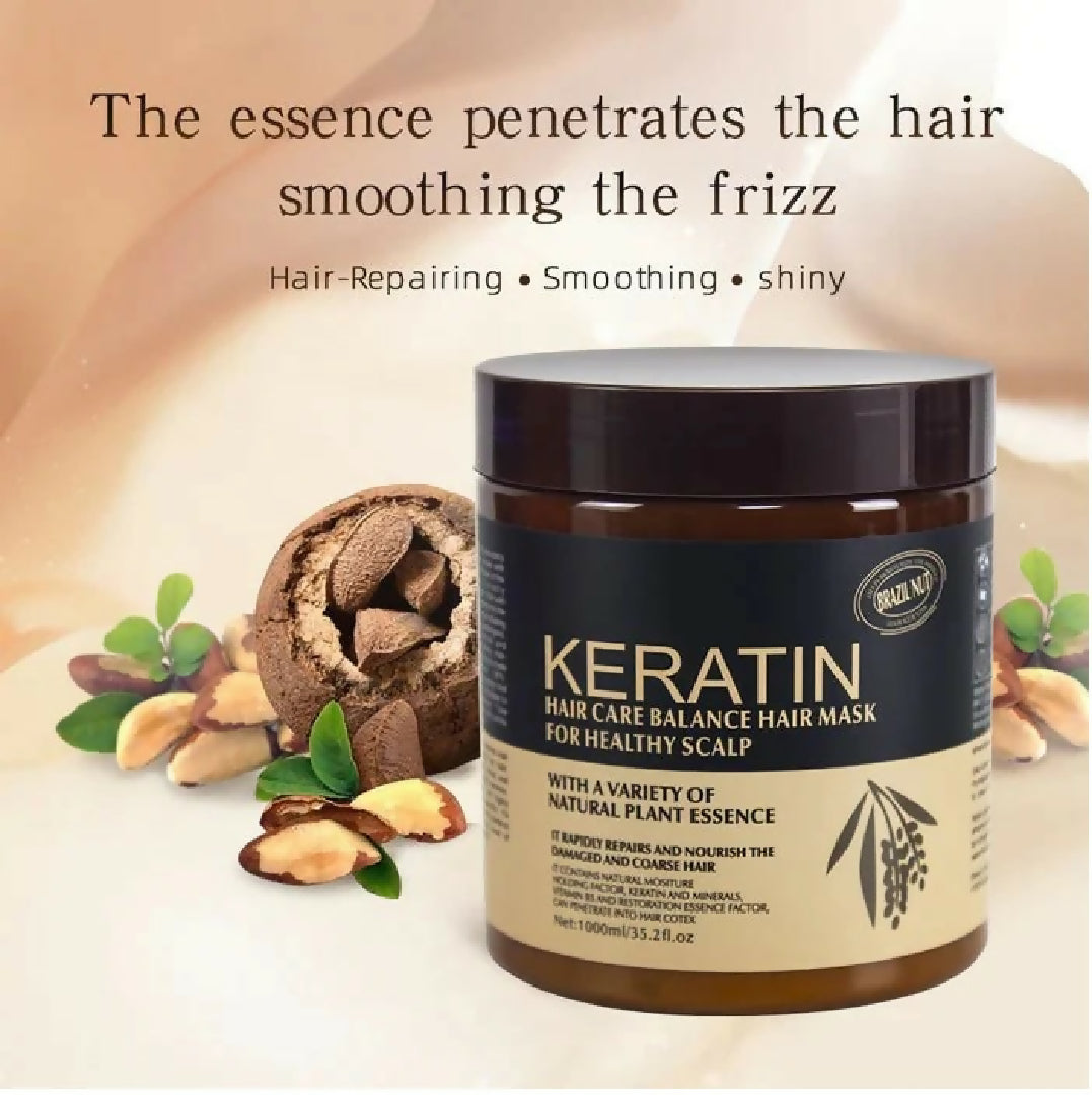 Keratin Hair Care Balance Hair Mask Hair Treatment (500ml) Sold by Armall