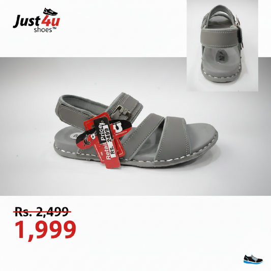 Sandals for men color grey