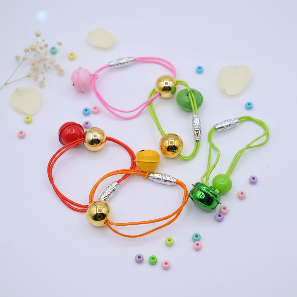 Bell Hair Poni Multicolor Pack of 5