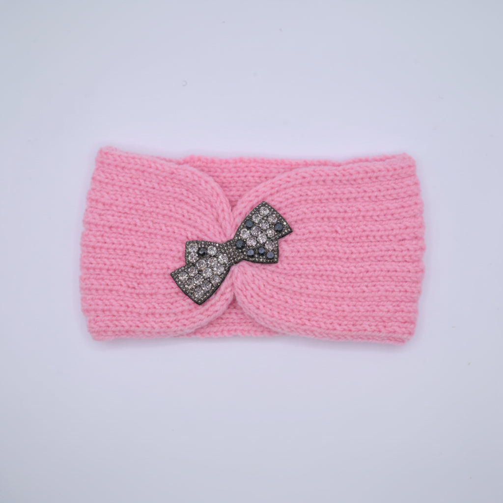 Knitted Bow Woolen Head Band