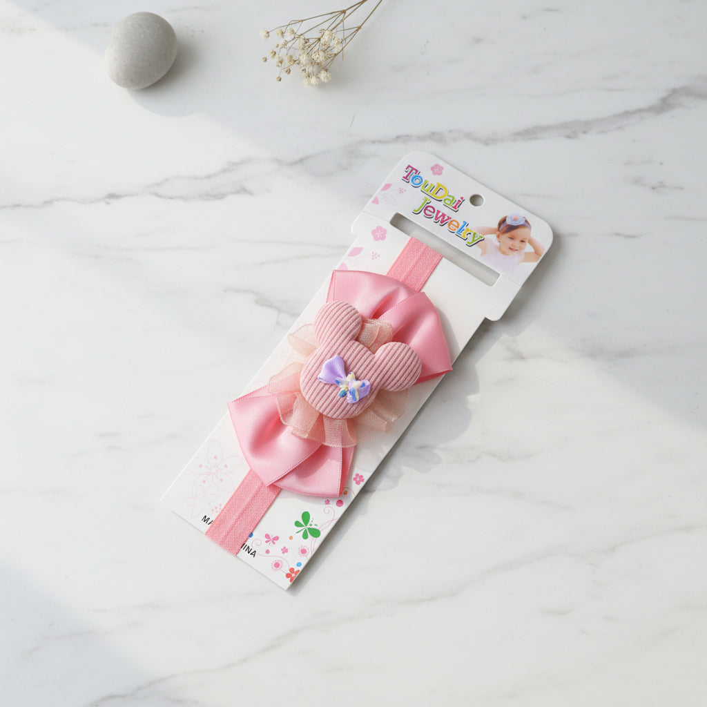 Head Band Silk Micky Shape