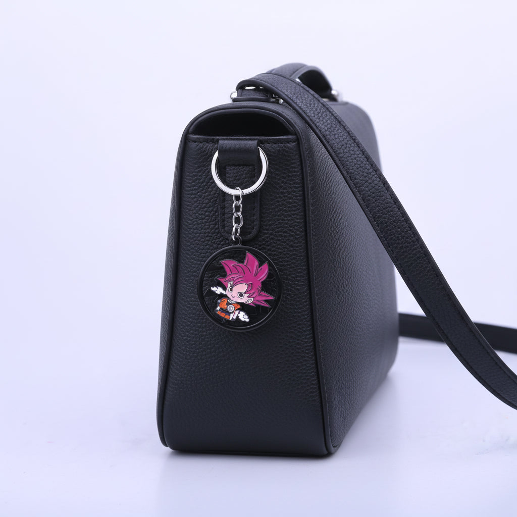 Mix round metal keychains Goku