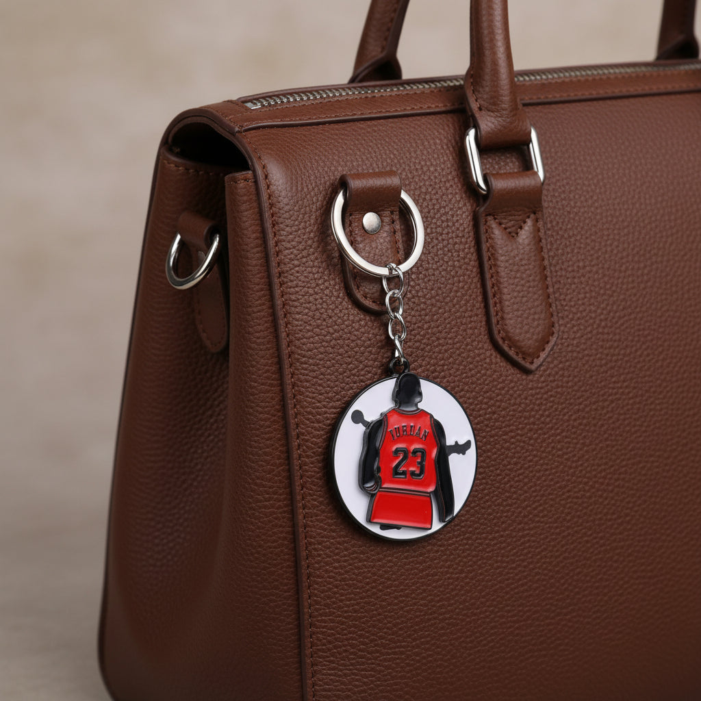 Mix round metal keychains Jordan 2