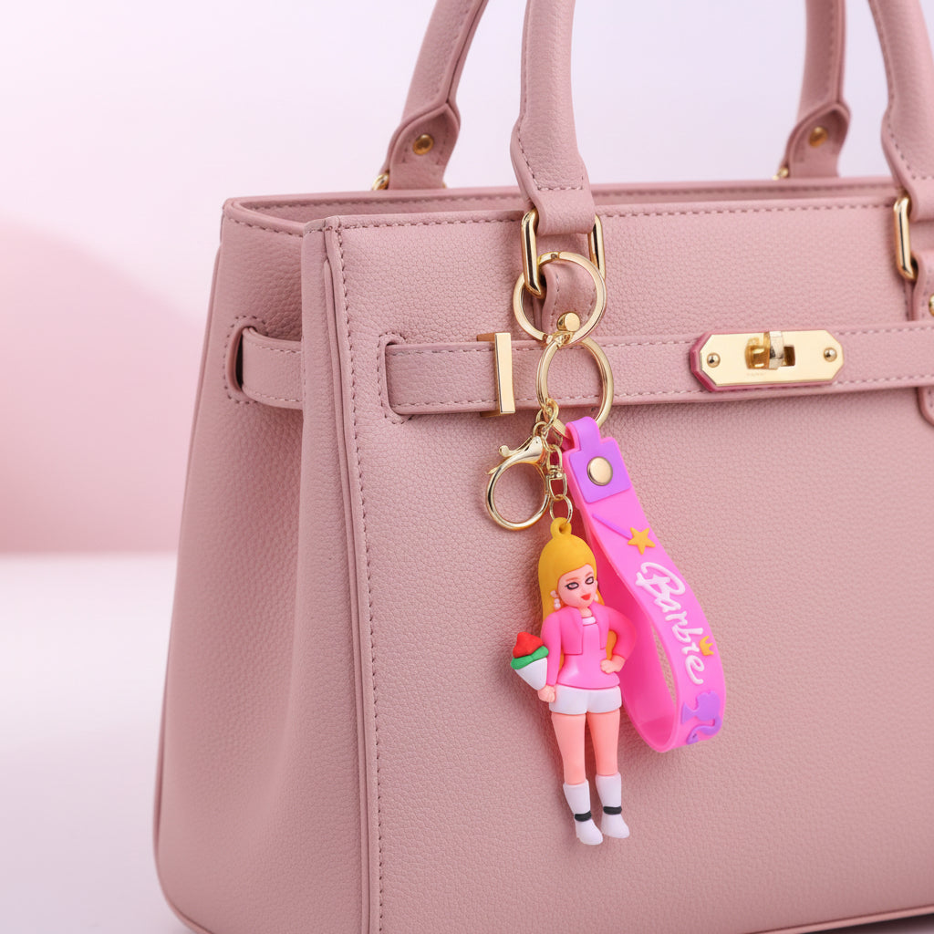Disney Charactors Keychain Barbie