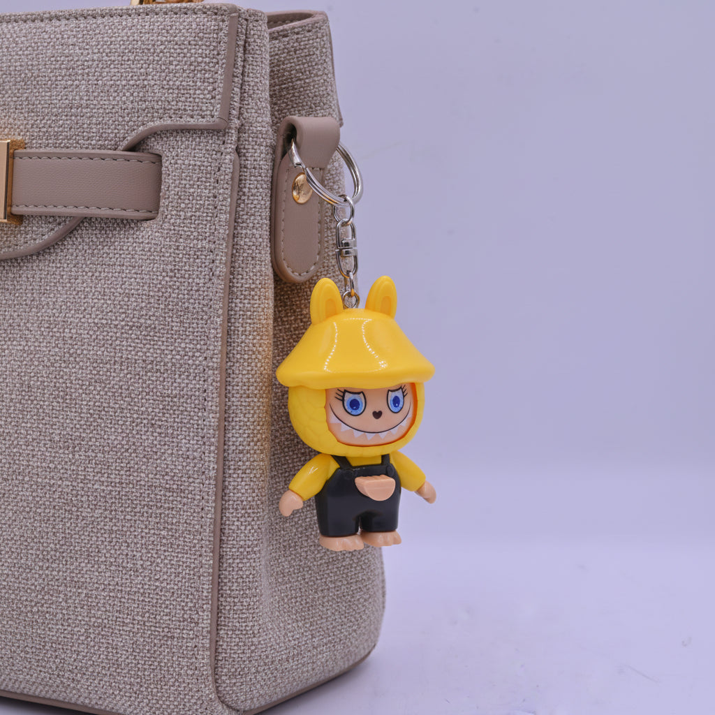 Labubu Keychain Yellow