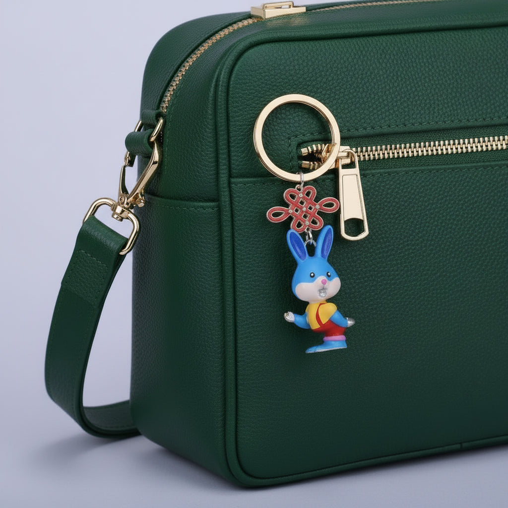 Animal Keychain Cartoon Rabbit