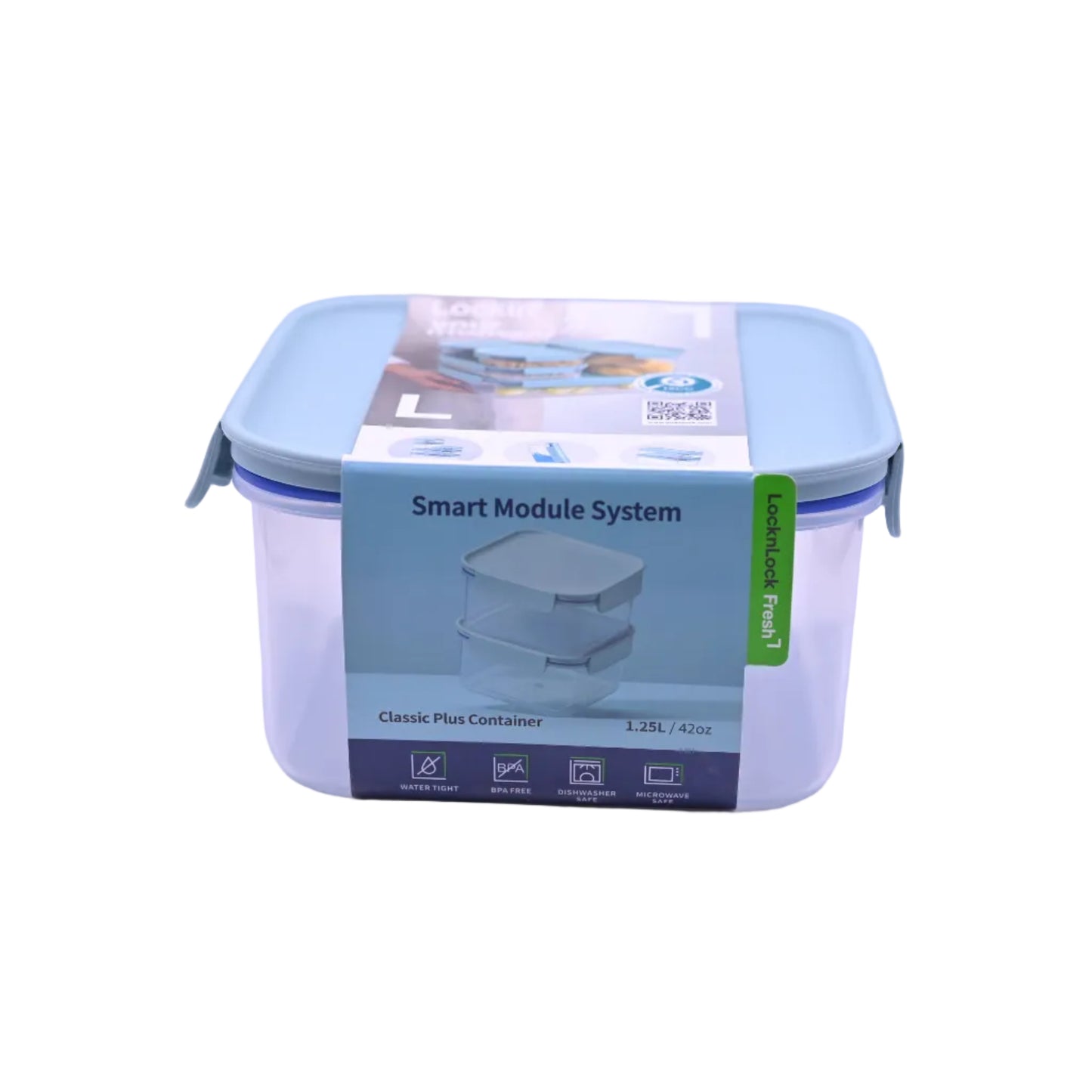 Classic Plus Square Storage Container 1.25L MIT LHPL452MIT
