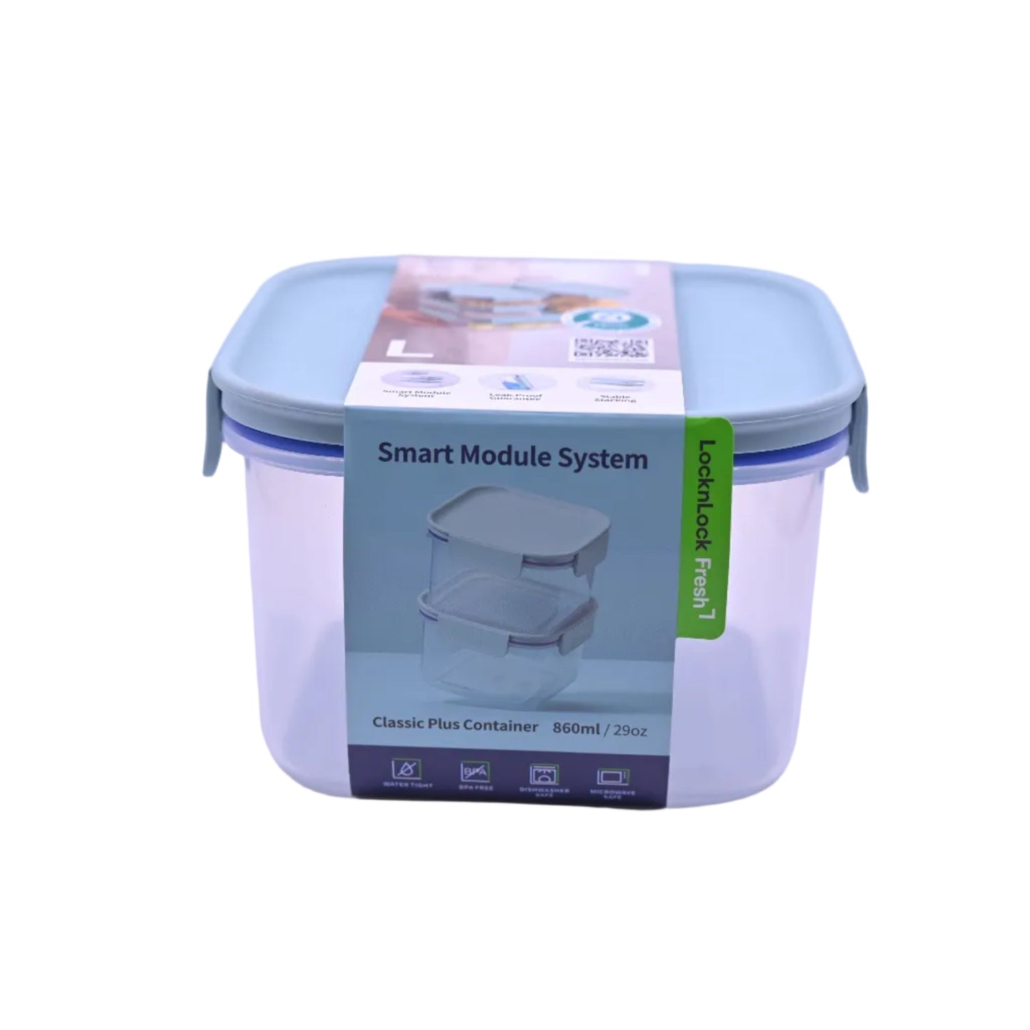 Classic Plus Square Storage Container 860ML MIT LHPL451MIT