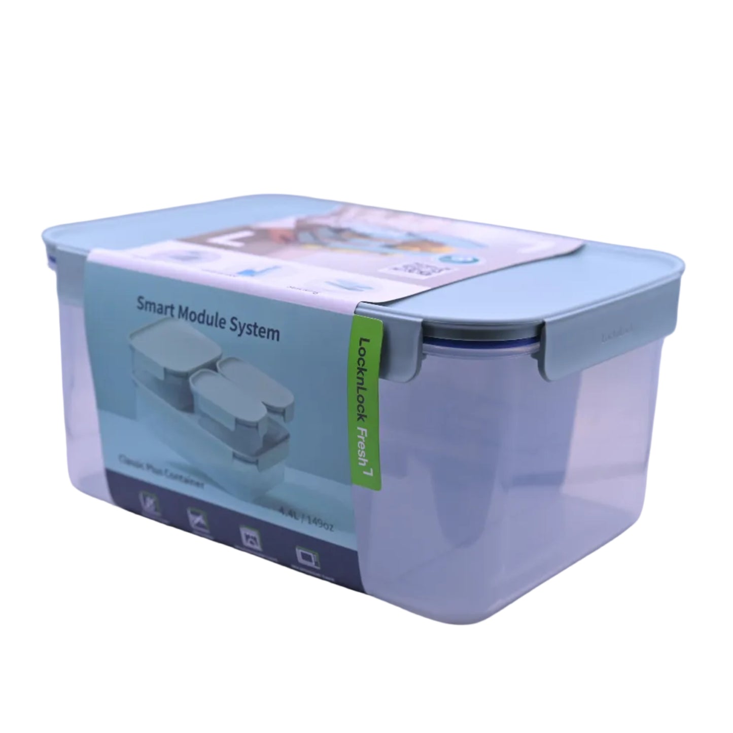 Classic Plus Rectangular Storage Container 4.4L MIT/PIK LHPL407MIT