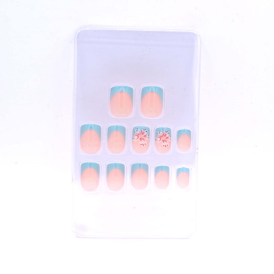Trendy Nails TD 157 LMU 012 Reusable Press On Nails Set