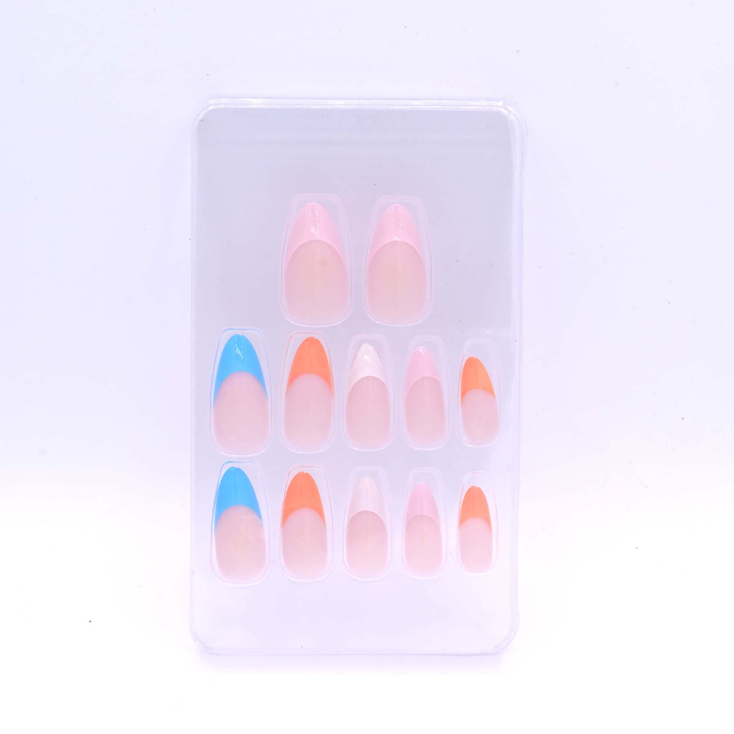 Trendy Nails TD 157 LMU 022 Reusable Press On Nails Set