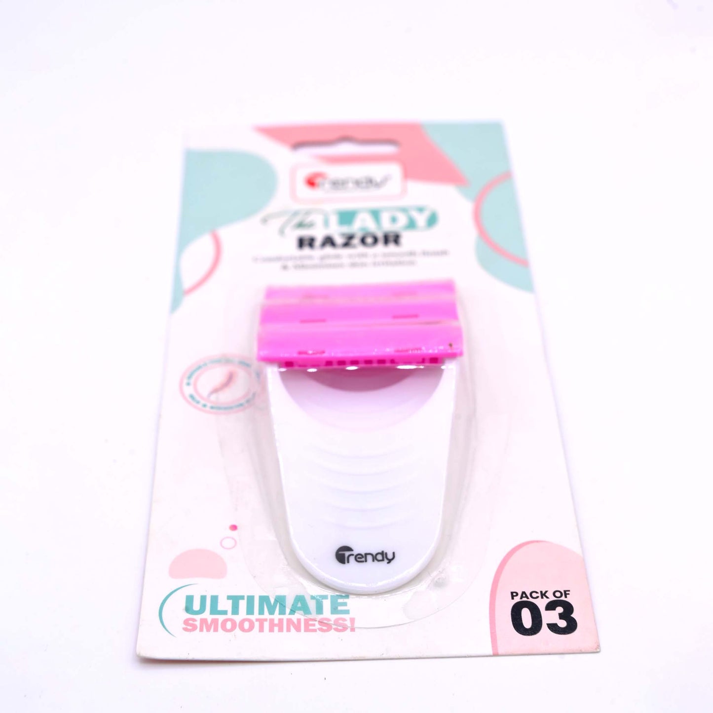 Trendy Body Razor 3 Pcs TD 397 Smooth Shaving Set