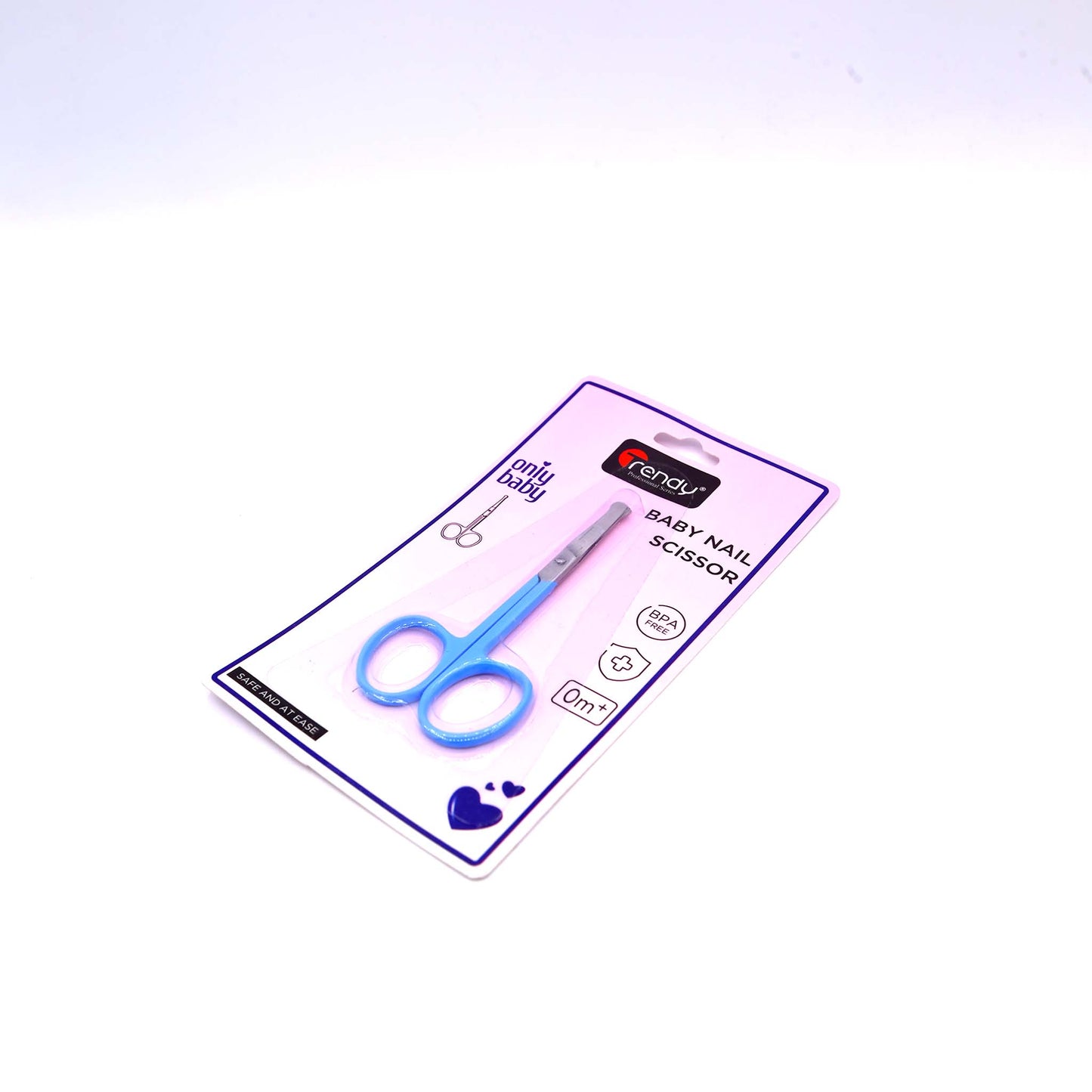 Trendy Scissor Baby TD 286 Safe Rounded Tip Baby Nail Scissors