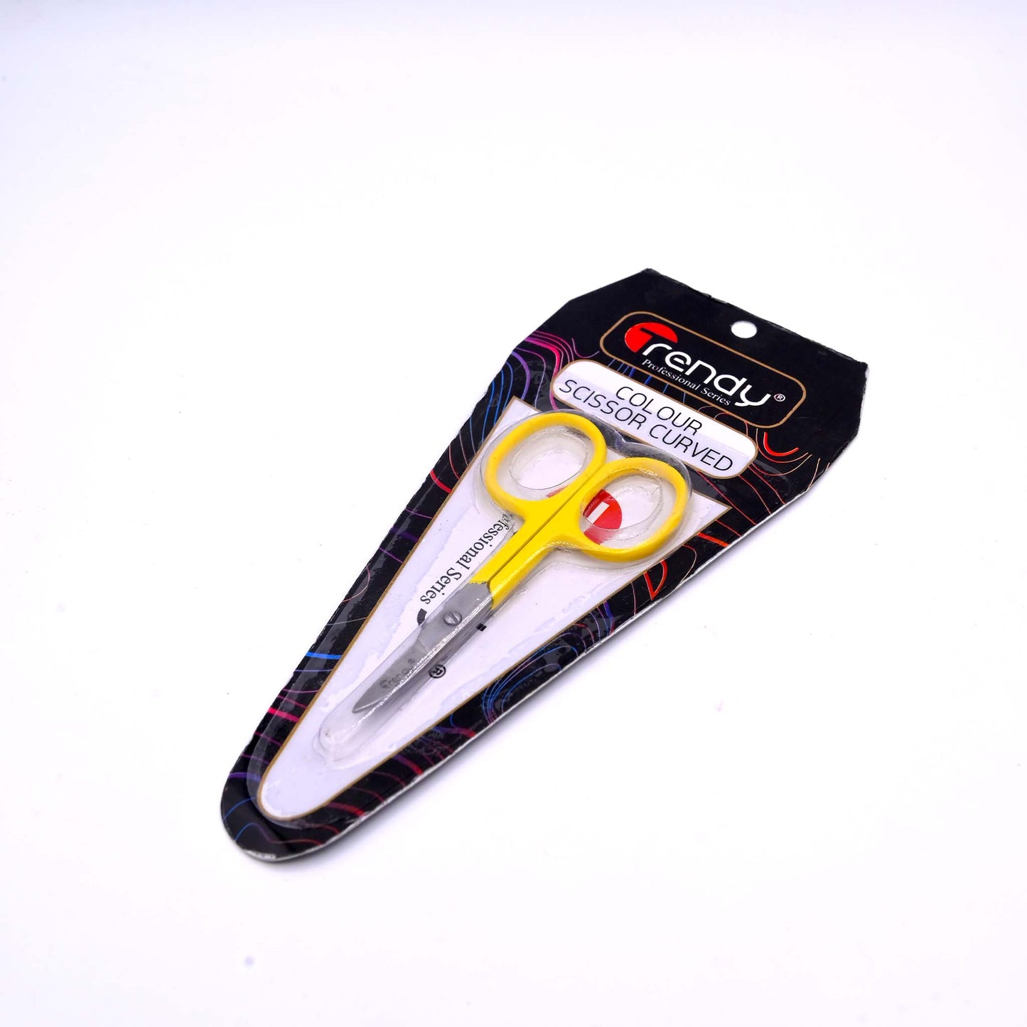 Trendy Professional Colour Hair Cutting Scissors Curved TD 334