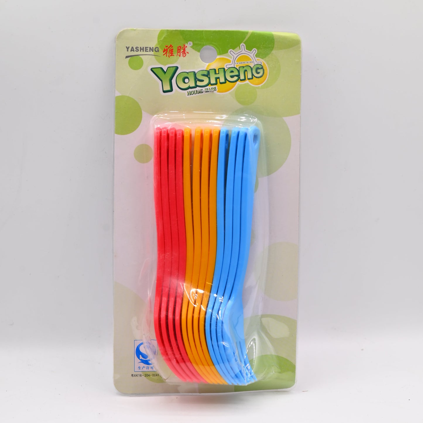 Yasheng Fork Set Color 12 Pcs S1031