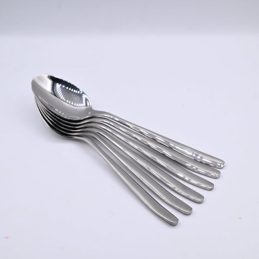 HFD Dessert Spoon Stainless Steel 6 Pieces