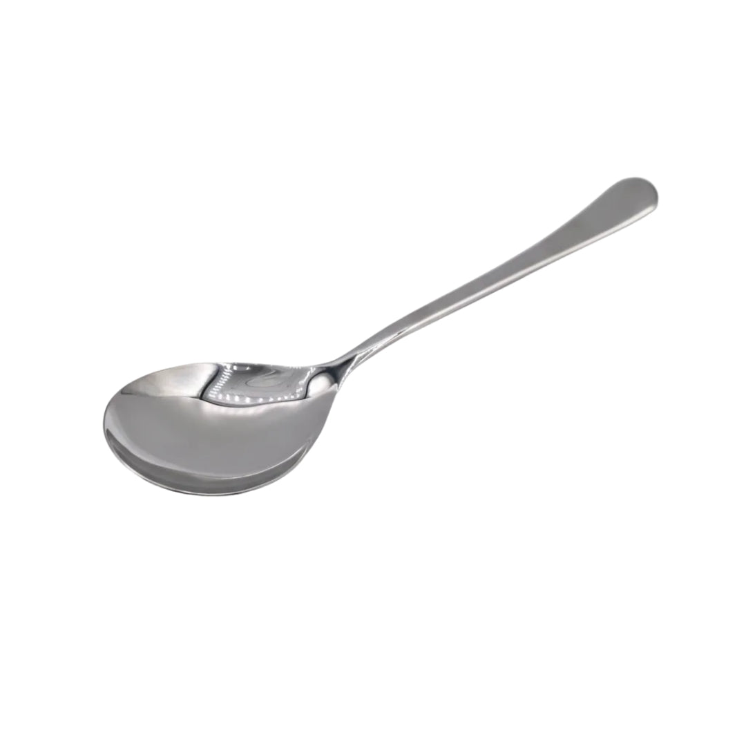 Hfd Bowl Serving Spoon Stainless Steel 1P