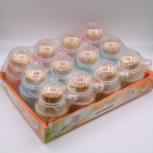 Tooth Pick W/Holder Wood Hh-2108