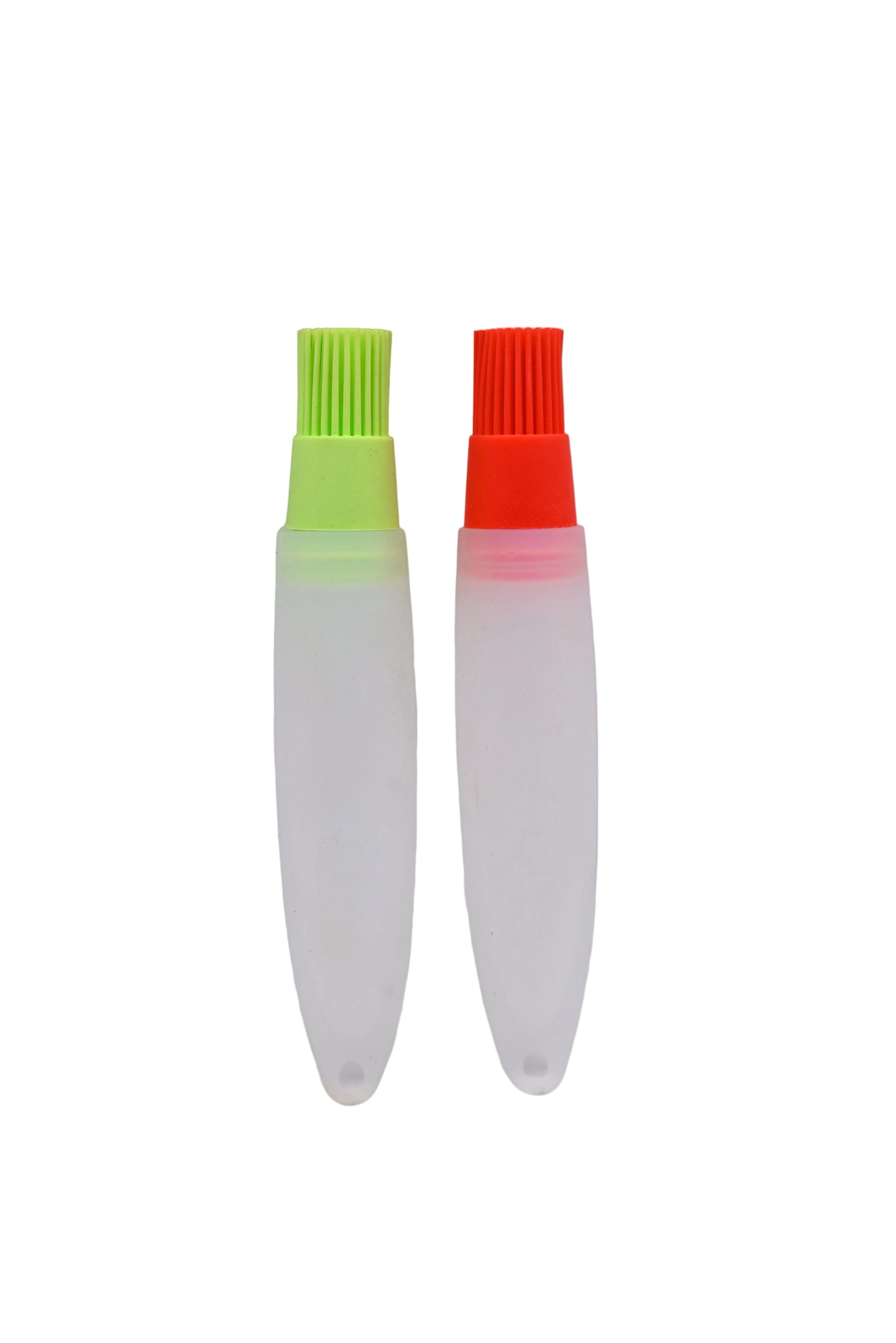 Orange Kitchen Silicon Oil Brush