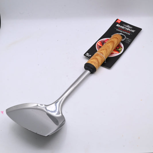 Shengya Stainless Steel Cooking Palta with Wood Handle K0947T