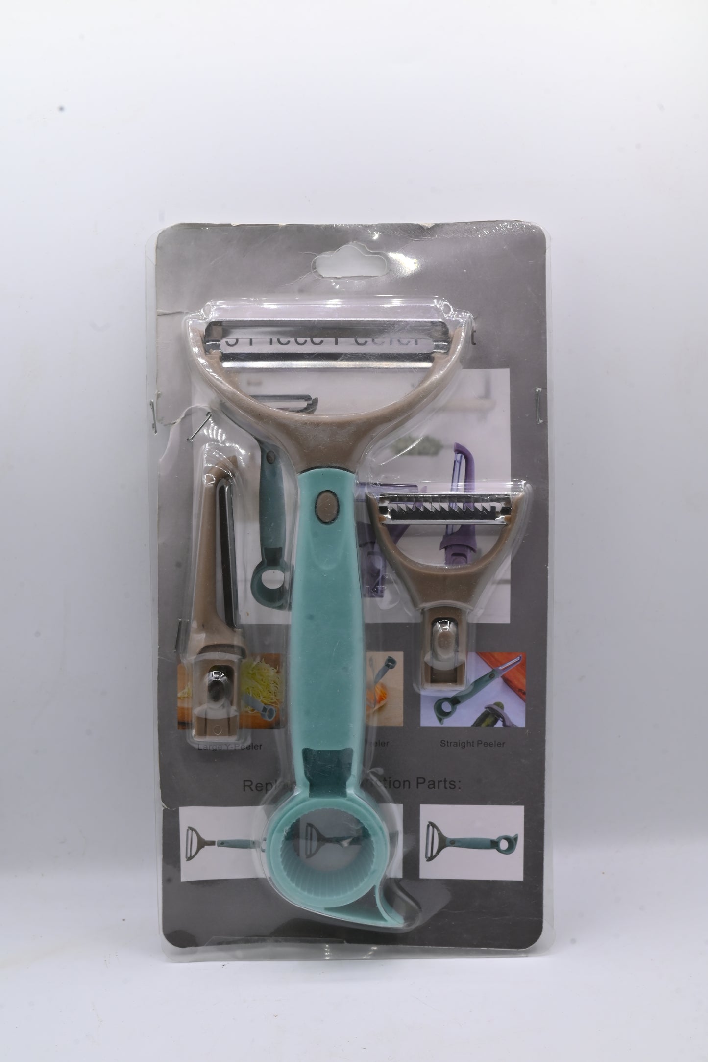 Plastic Peeler Set 3 Piece