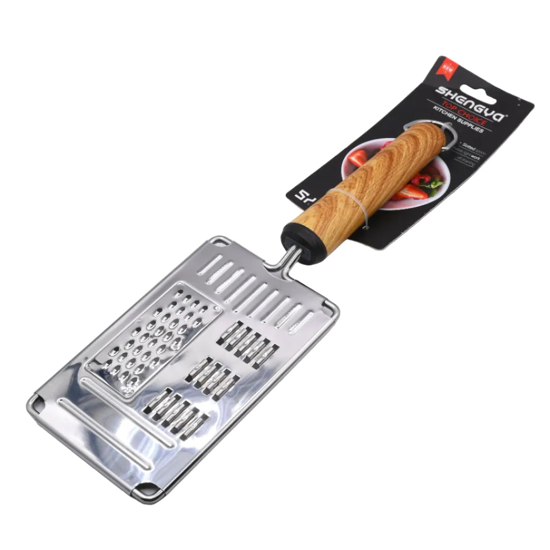 Shengya Stainless Steel Grater with Wood Handle K6579T