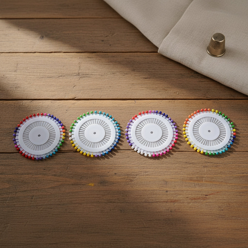 Scarf Pins Roll Multicolor Pack of 4