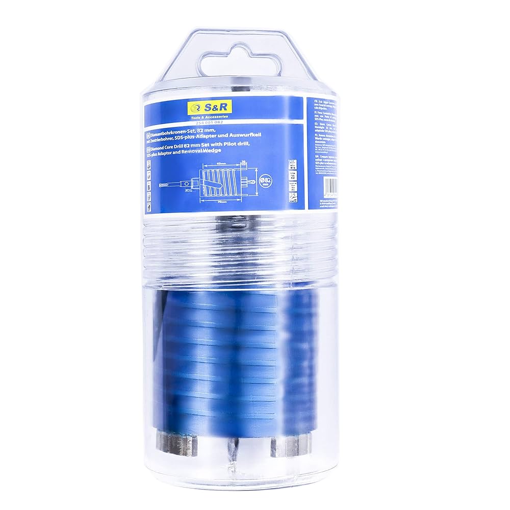 Diamond Core Drill Heavy Duty Concrete and Masonry Drilling Tool for Professionals