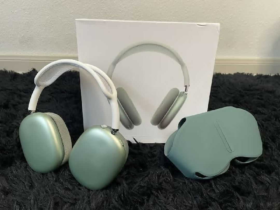 New Apple AirPods Max Over-Ear Wireless Headphones with Leather Case