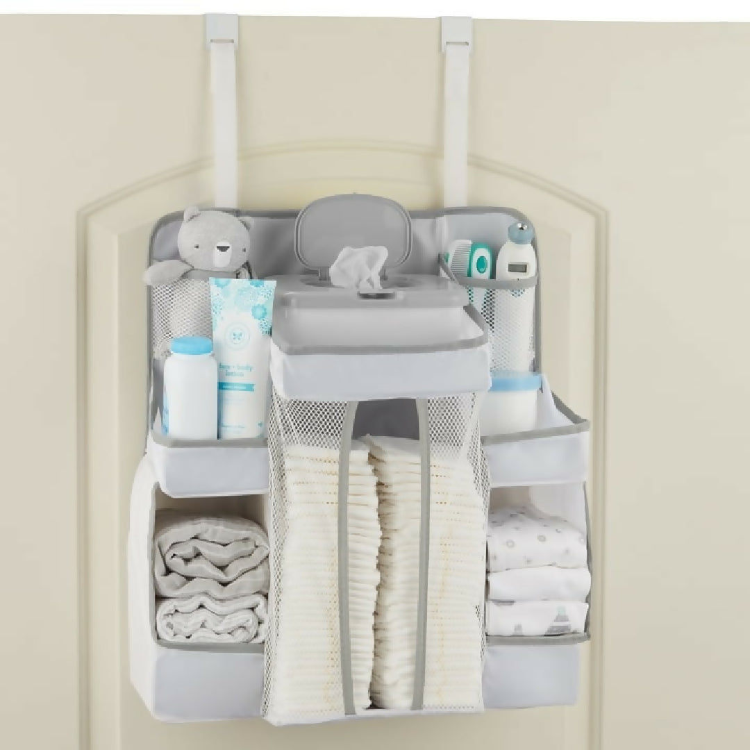 Baby Diaper Caddy and Nursery Organizer for Babys Essentials